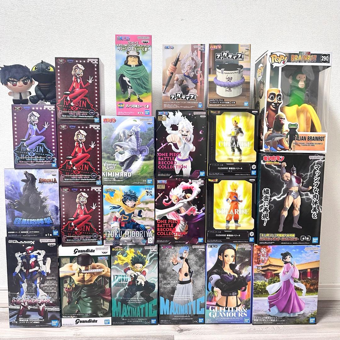 新品　プライズ24個セット フィギュア　ワンピース　美少女　ジャンプ系④