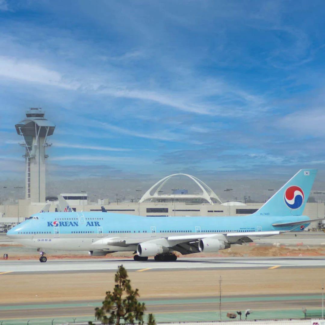 KE 厚みありパーツ 大韓航空 Aviationtag B747