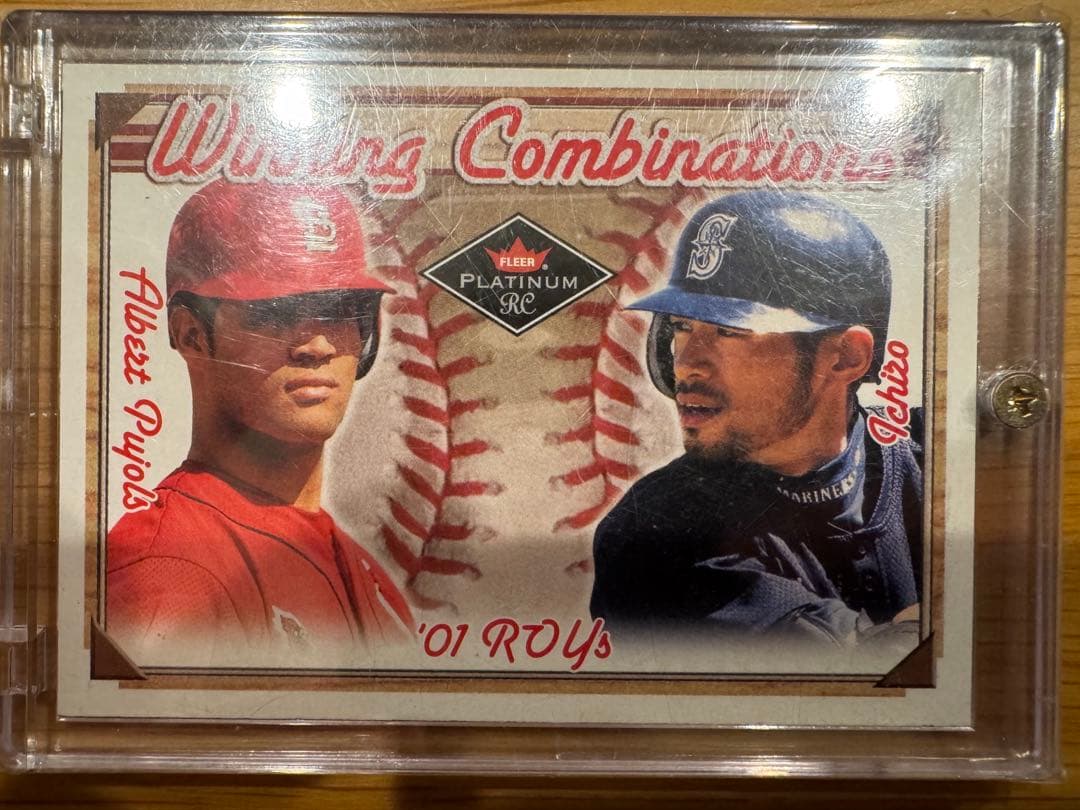 【2001年ダブルルーキー&250限定】イチロー&プホルス/FLEER