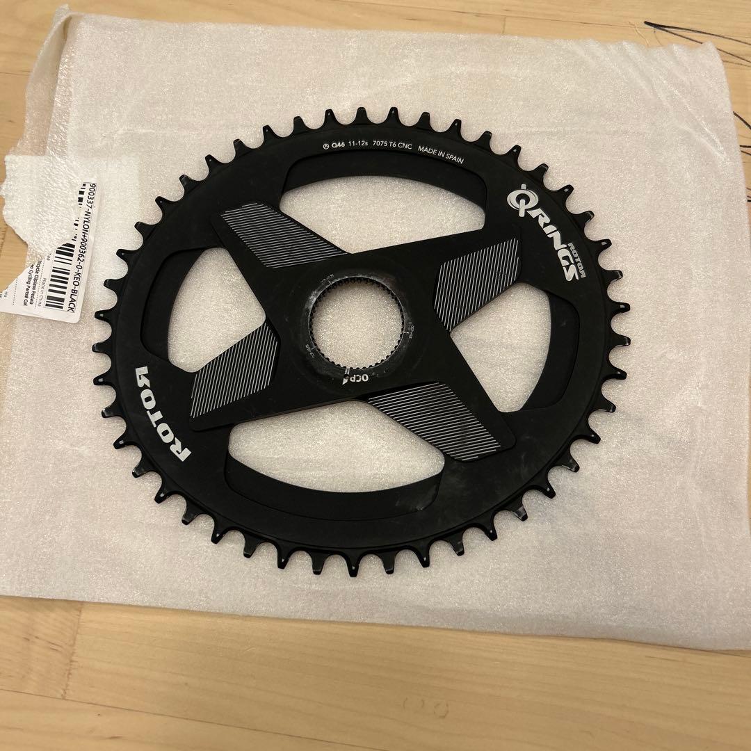 ROTOR Q46 46T チェーンリング 11-12速 楕円リング