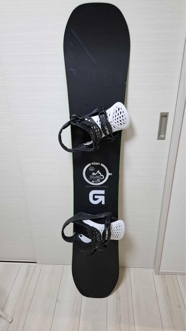 エラン スノーボード +PR flux ビンディング