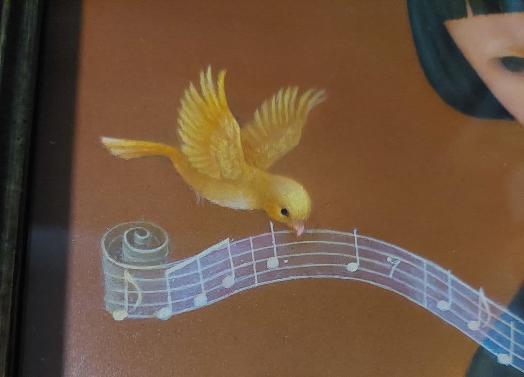 深瀬優子様　絵画作品「のばら」