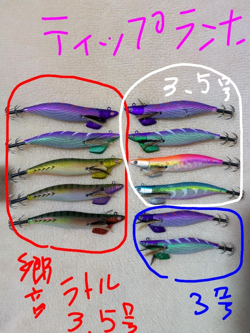 M*a様 ティップランナー＆エギ王TR＆ケース付き