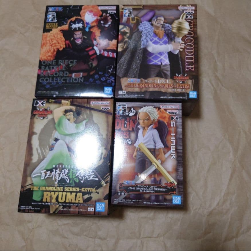 ONEPIECE、鬼滅の刃、NARUTO、ドラゴンボール、スター・ウォーズセット
