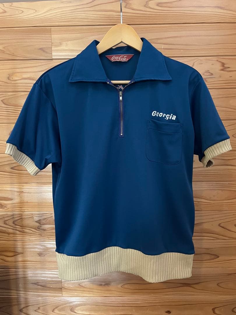 90's ia コカコーラ ジョージア ボーリングシャツ M