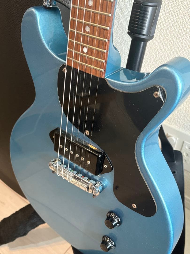 N*R様 GrassRoots レスポールジュニアPelham Blue ハード