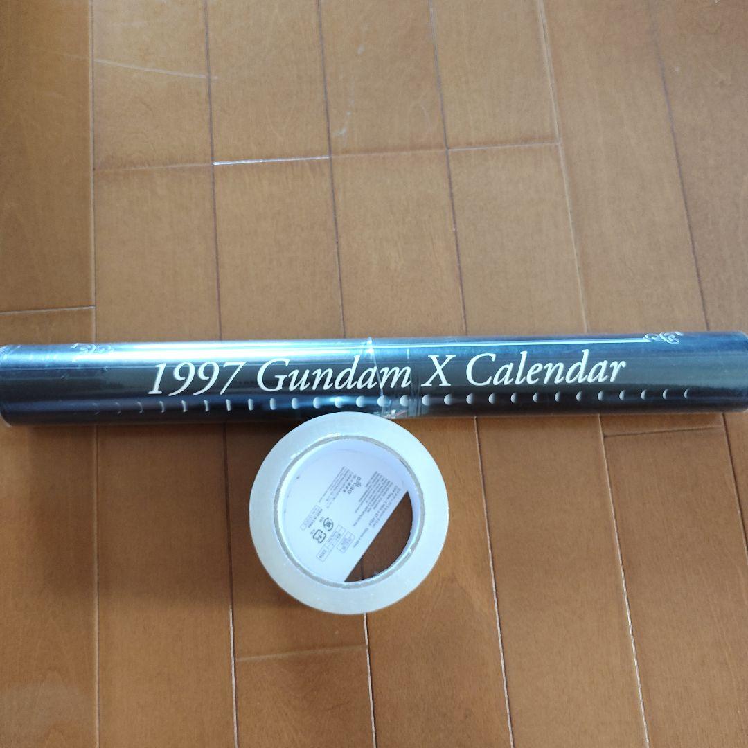 機動新世紀ガンダムX　ポスター3点＋1997年カレンダーまとめ売り