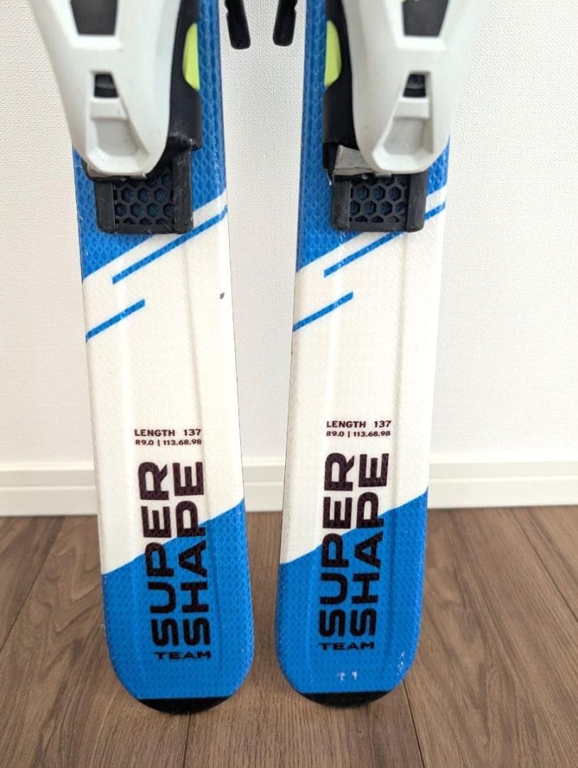HEAD SUPER SHAPE スキー板　137㎝　ジュニア用
