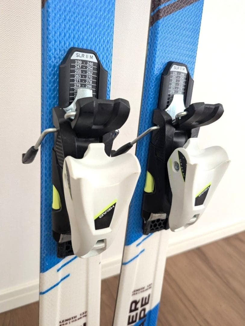 HEAD SUPER SHAPE スキー板　137㎝　ジュニア用