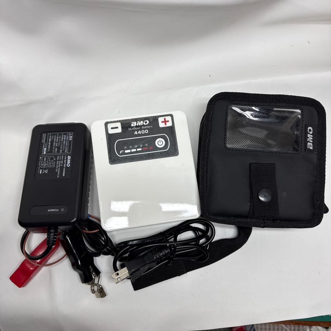 BMO リチウムイオン アウトドア バッテリー4400 電動リール ＰＳＥマーク