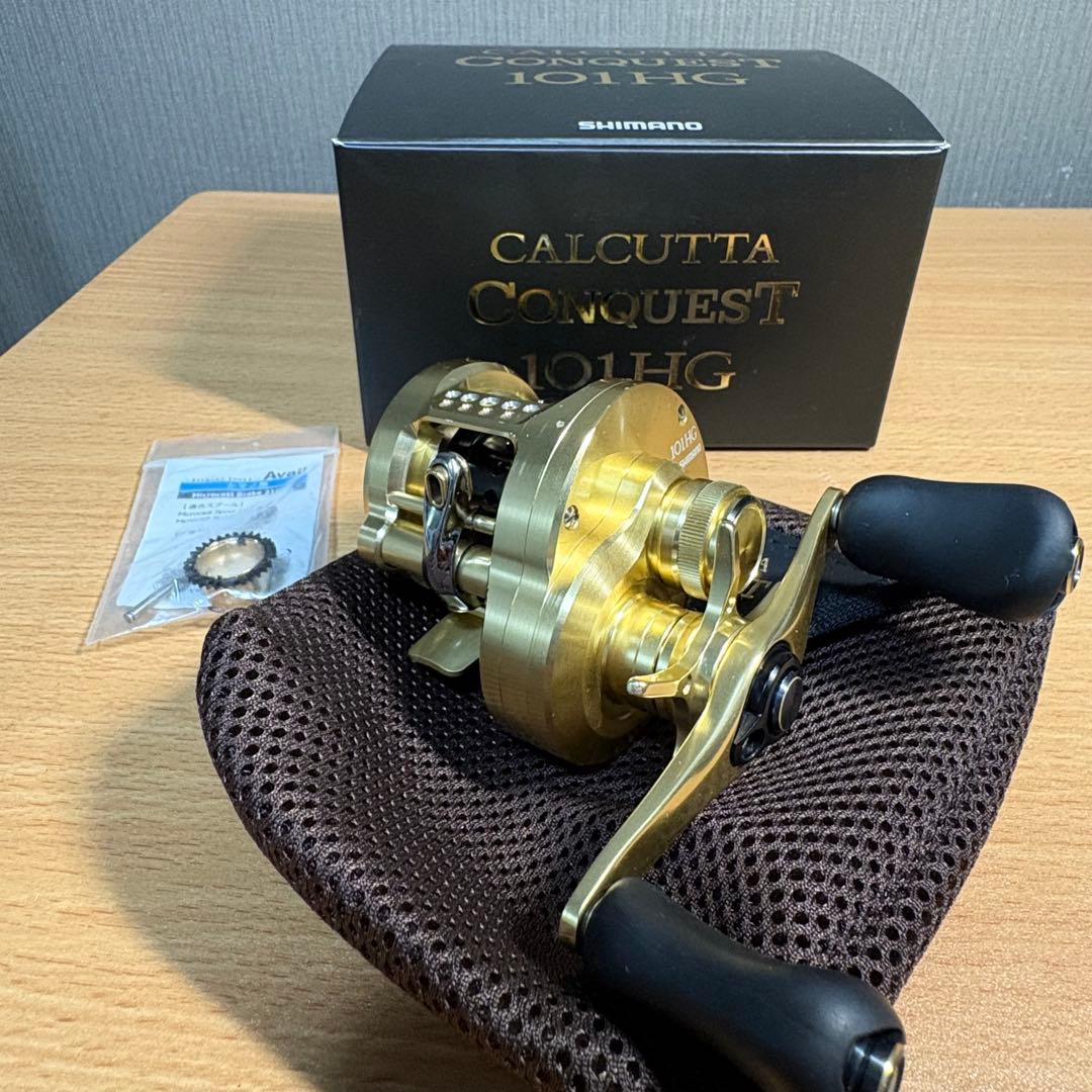 か*ん様 SHIMANO 21カルカッタコンクエスト101HG アベイルカスタム