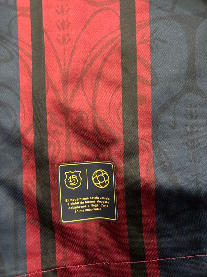 【新品タグ付き】FCバルセロナ125周年記念ユニフォームリバウド限定正規品