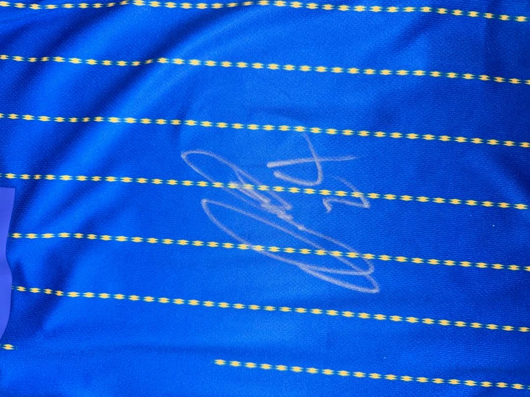 ⭐︎希少⭐︎サガン鳥栖　鎌田大地直筆サイン入りユニフォーム　青