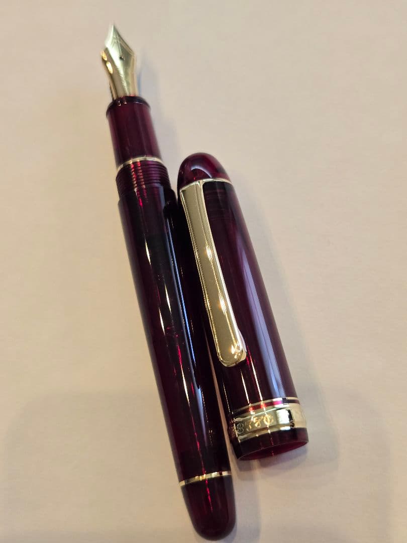 プラチナ万年筆 #3776 センチュリー ブルゴーニュ
