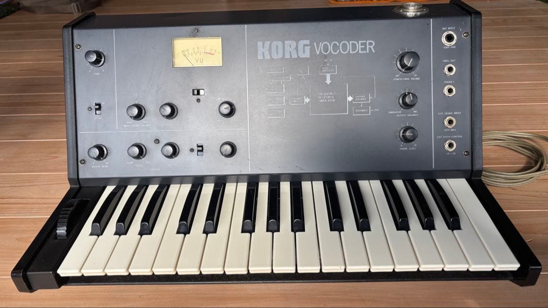 KORG VC-10 ボコーダー　通電ジャンク品