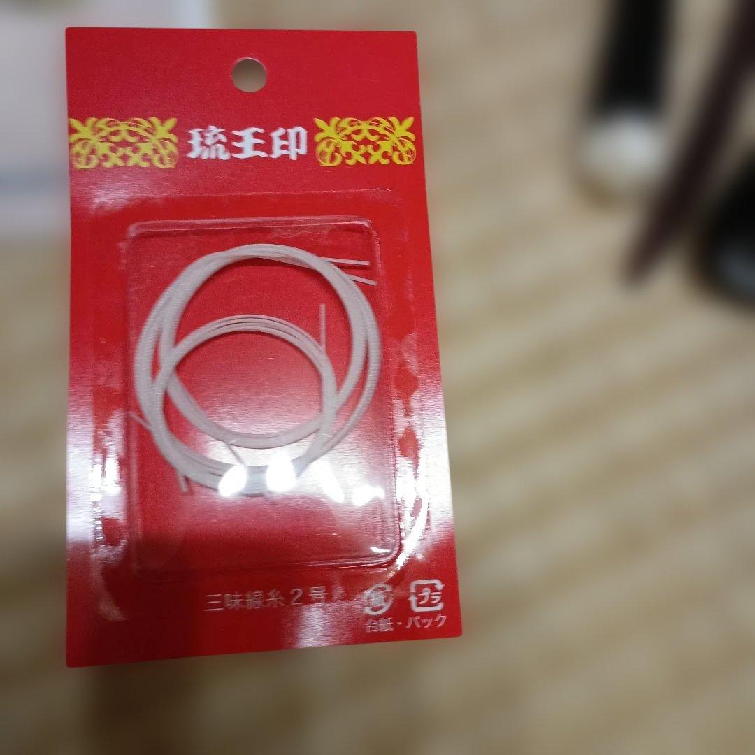 127,沖縄三線本体 ヘビ皮模様 付属品付き