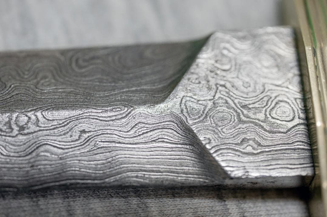 【本物のダマスカス製法】ダマスカスダガーのレプリカ【模造刀】