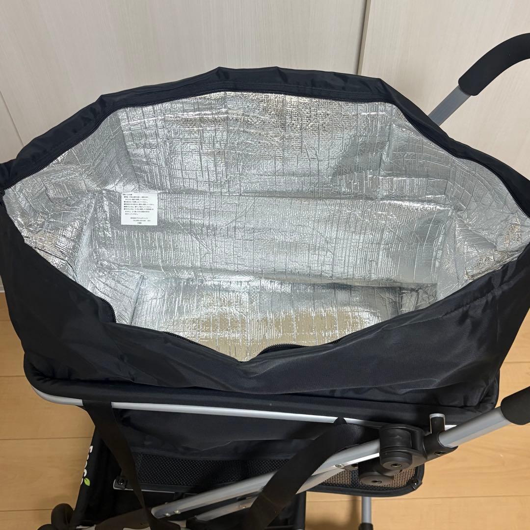 【極美品】EcoCa（エコカ）ショッピングカート　マイバック&保冷バック両方付