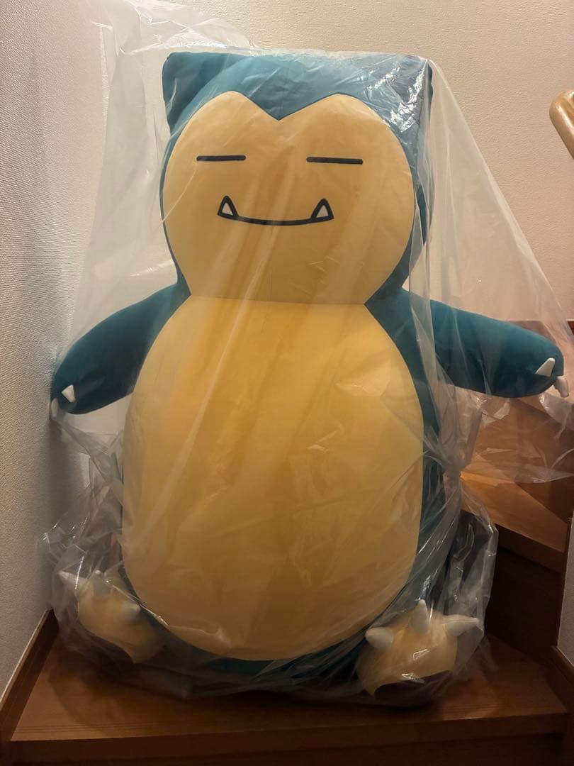 新品未使用　ポケモン カビゴン ヨギボー クッションビーズソファYogibo