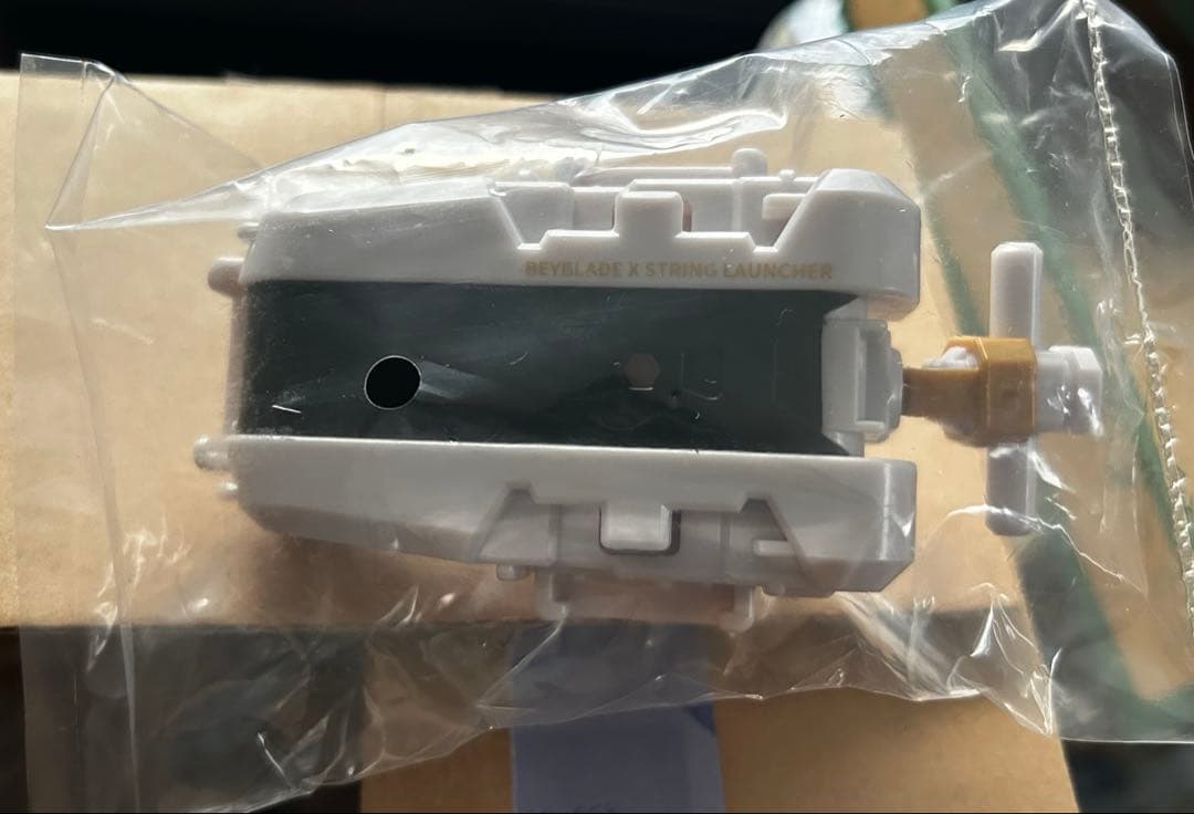 【レアアイテム10台】ストリングランチャー ホワイトxゴールドVer.