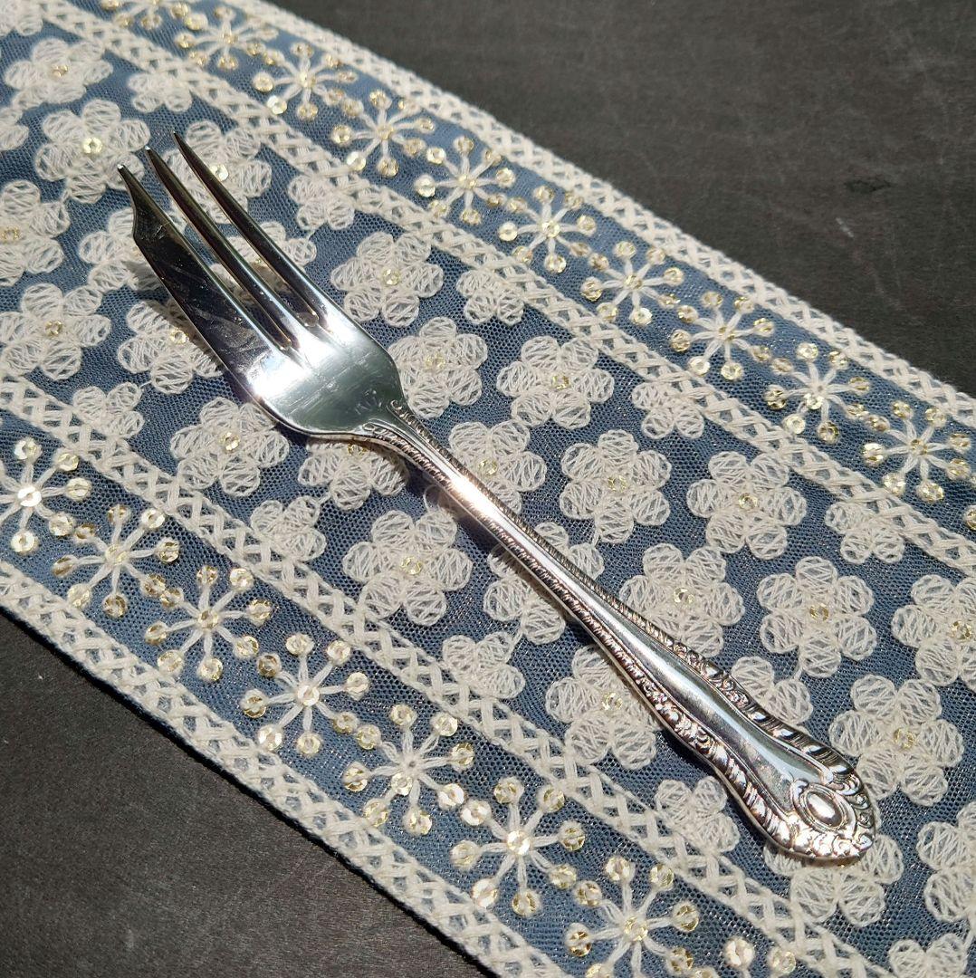 Chinacraft of London ケーキフォーク　6本　銀　ビンテージ