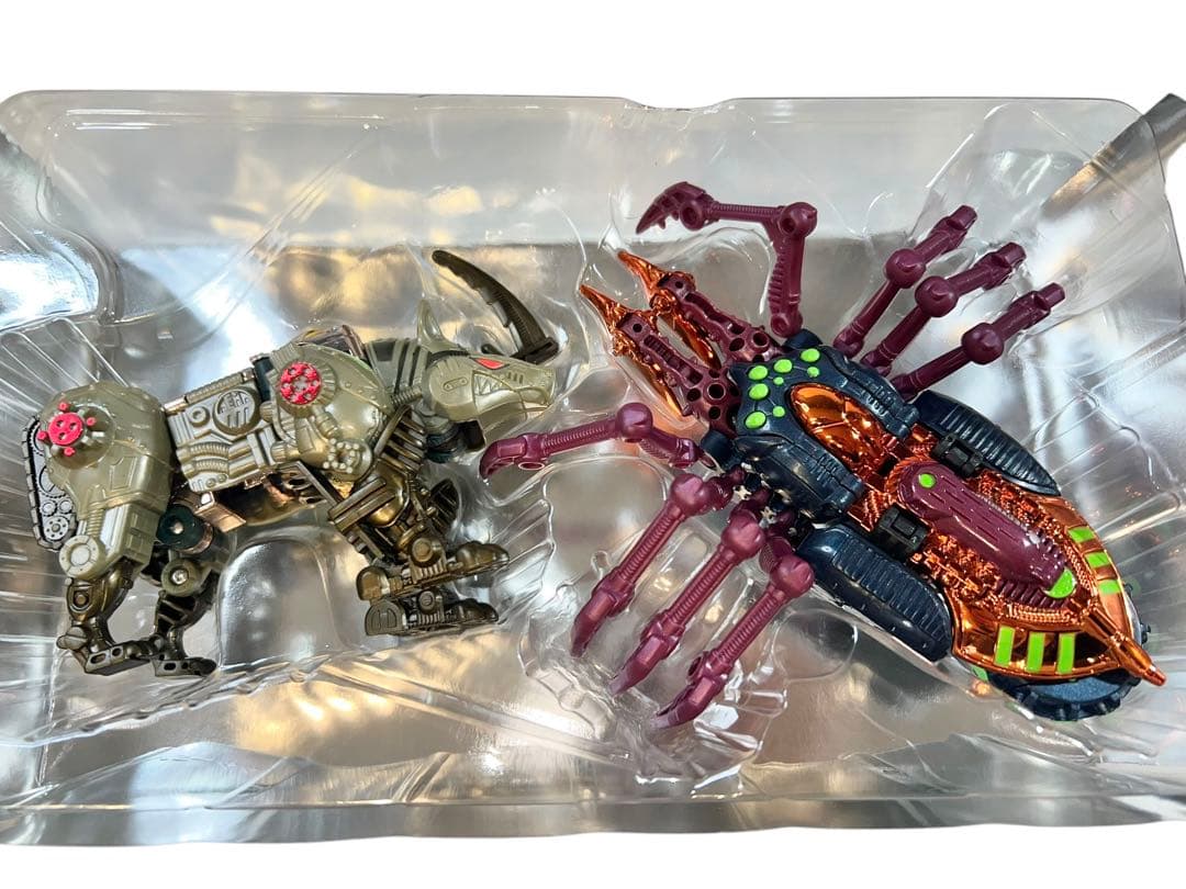 ほぼ未使用　トランスフォーマー　ビーストウォーズ　メタルス 剛力の対決