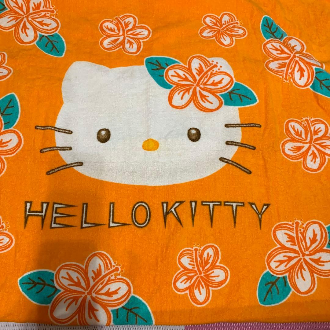 レアハローキティ　大判バスタオル　平成レトロ