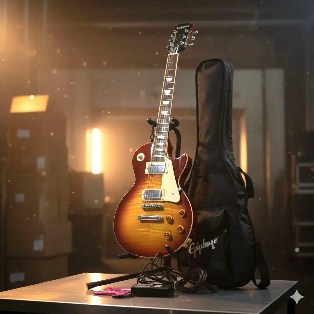 7182 Epiphone Les Paul サンバースト おまけ付き