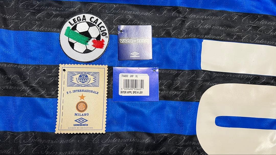 97/98 インテル ロナウド XLサイズ