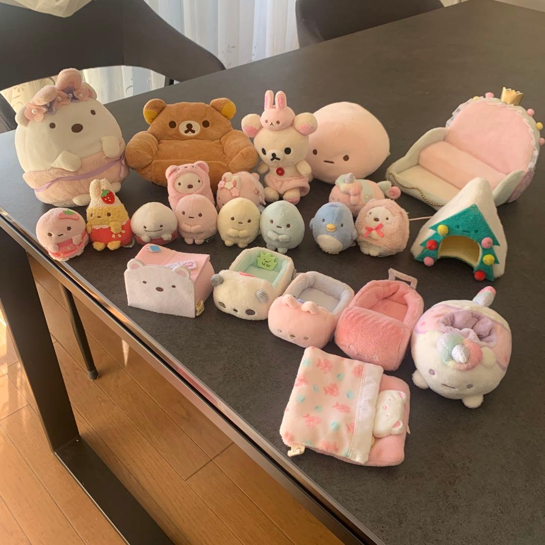 すみっコぐらし、リラックマ22点セット