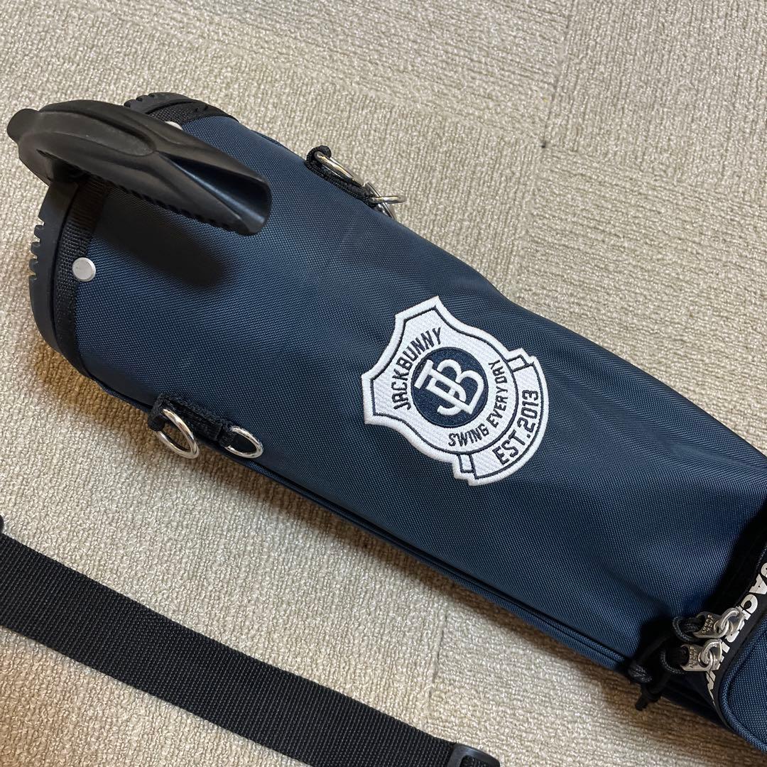 JACKBUNNY スタンドゴルフバッグ ネイビー美品