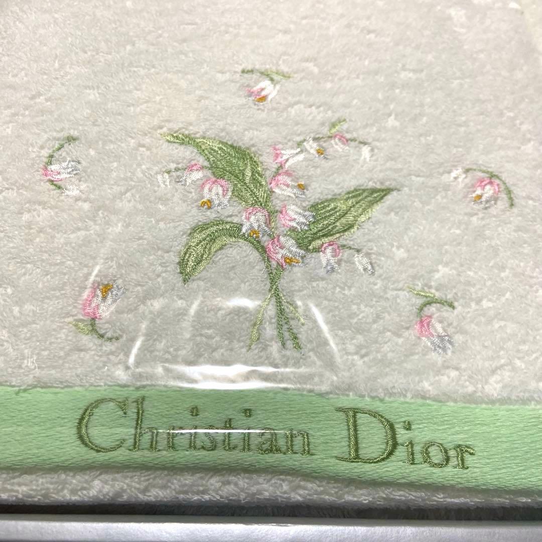 値下げ　クリスチャンディオールバスタオル　ChristianDiorタオル　石鹸