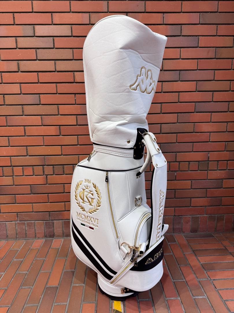 美品　2020 Kappa ゴルフ　キャディーバッグ