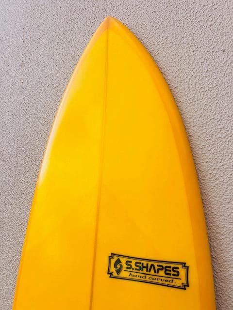 S.SHAPES ツインピン ミッドレングス 美品中古ボード 6’7f