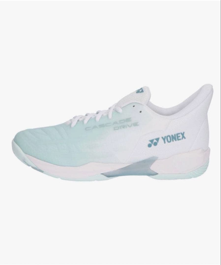 美品・送料無料YONEX バドミントンシューズ 25.0㎝ミント/ホワイト