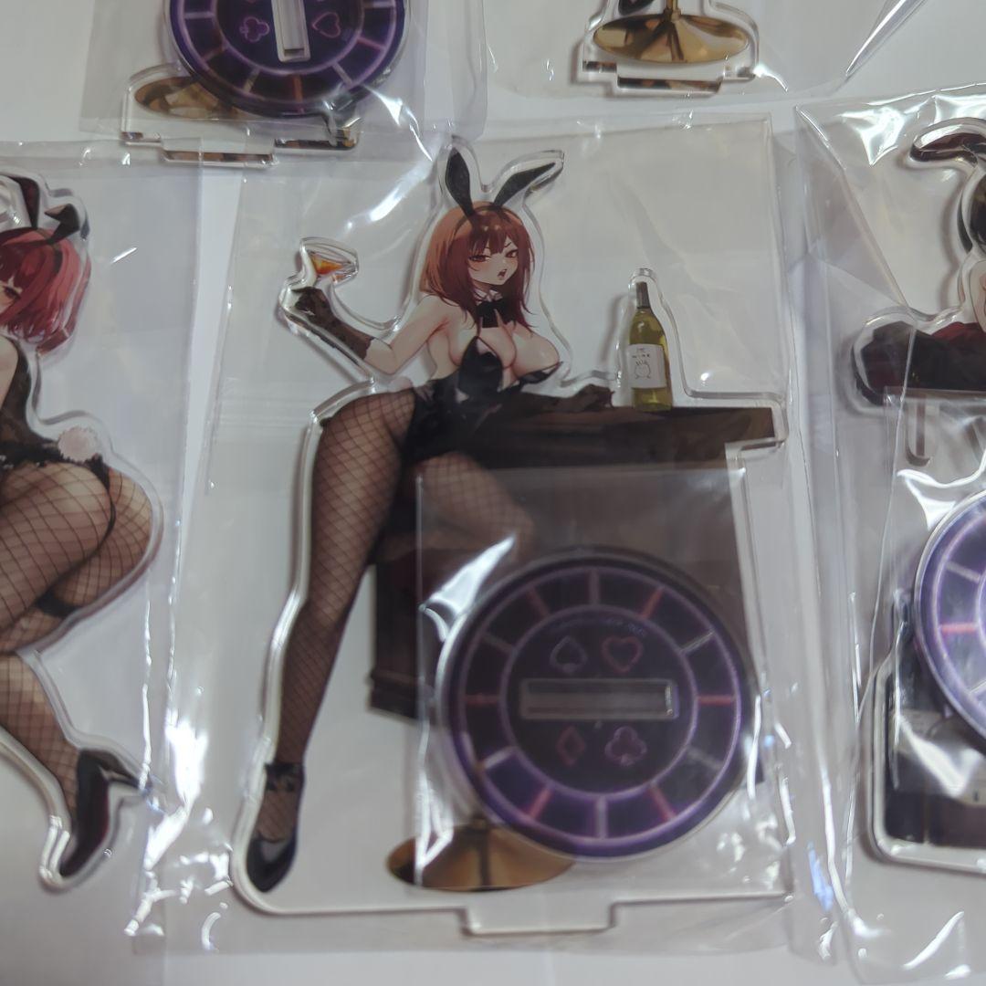 だにまる　DNMRアクリルスタンド　バニー　01〜05　5種セット