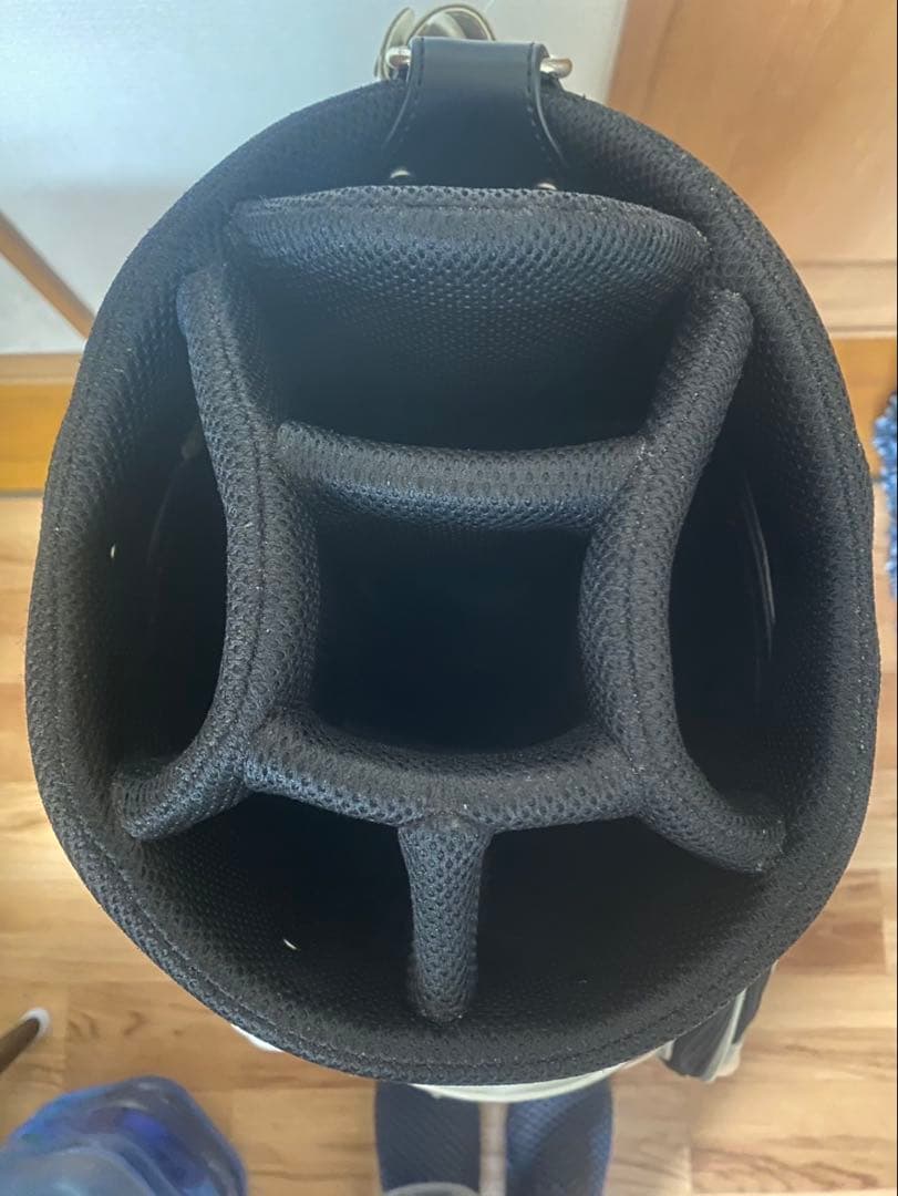 Miura キャディバッグ ホワイト/ブラック