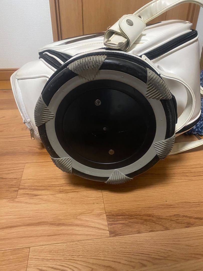 Miura キャディバッグ ホワイト/ブラック