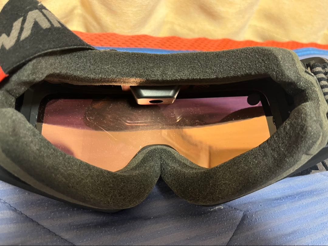 SWANS (スワンズ) スノーゴーグル マイクロターボファン付、ケース付