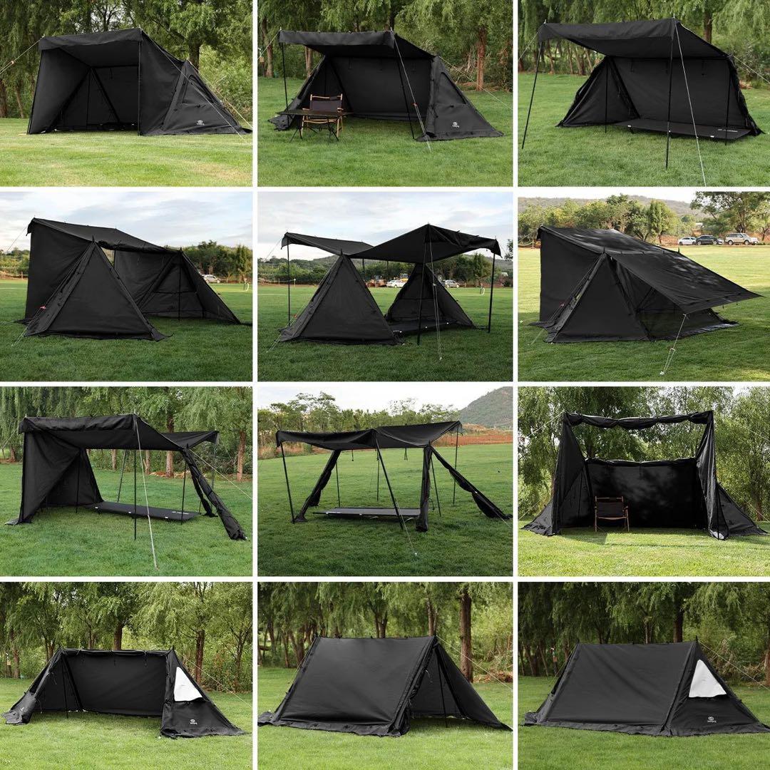 新品 GO Glamping G・G PUP 2.0 パップテントTC 黒
