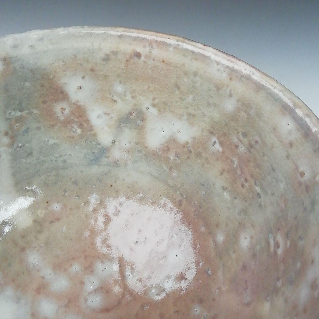 Ｔ４８５　茶碗　『萩茶碗』『岡田裕 造』　共箱　抹茶碗　茶道具