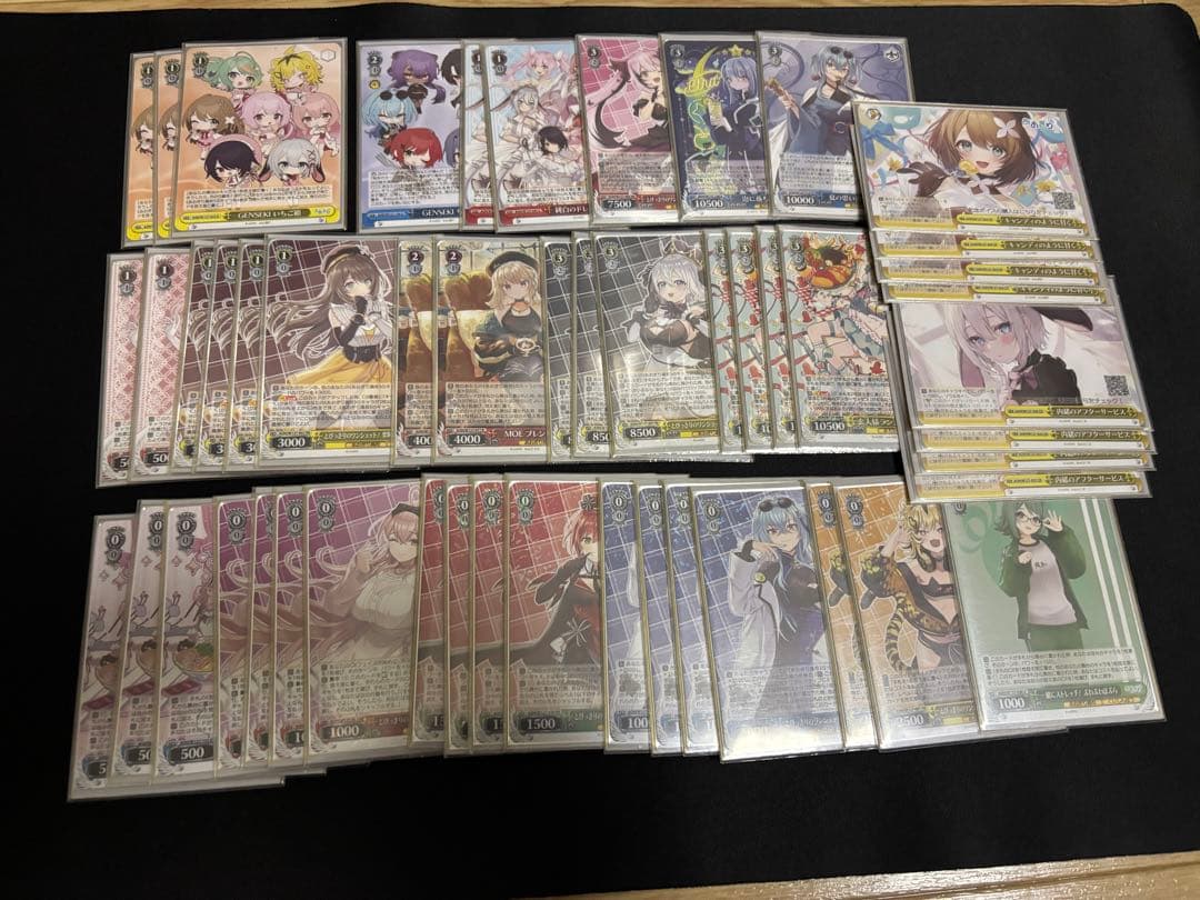 【値下げ不可】ヴァイスシュヴァルツ 8枝あおぎり高校デッキ50枚＋調整パーツ豊富