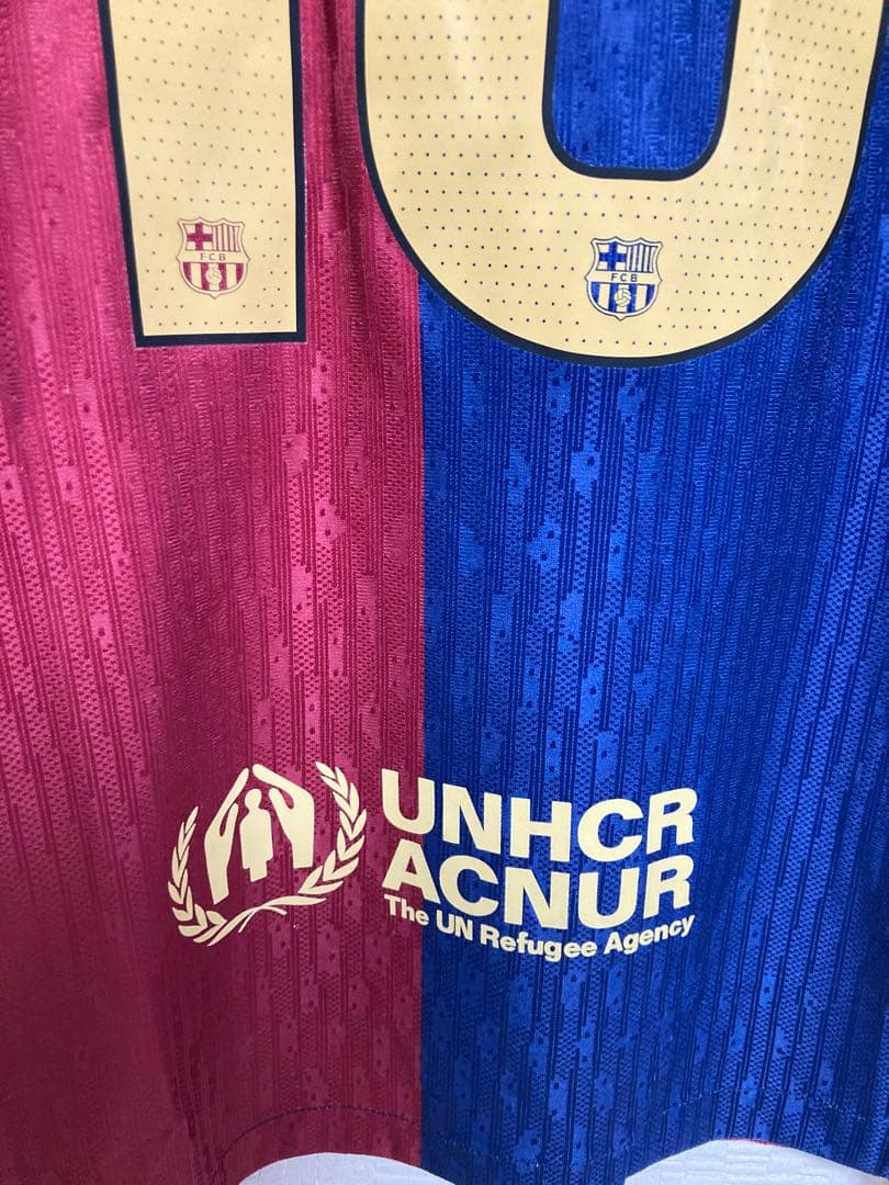 2024 バルセロナ✕コールドプレイ コラボ ユニフォーム（H）