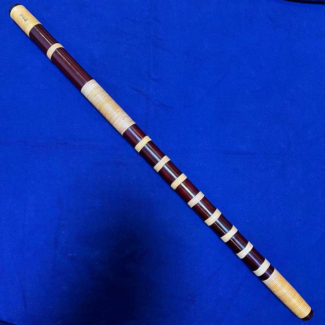 篠笛 笛㐂知 古典調 総籐巻 全長50cm 笛袋付