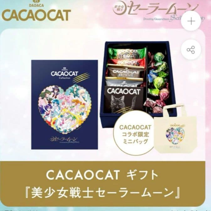 CACAOCAT ギフト　美少女戦士セーラームーン