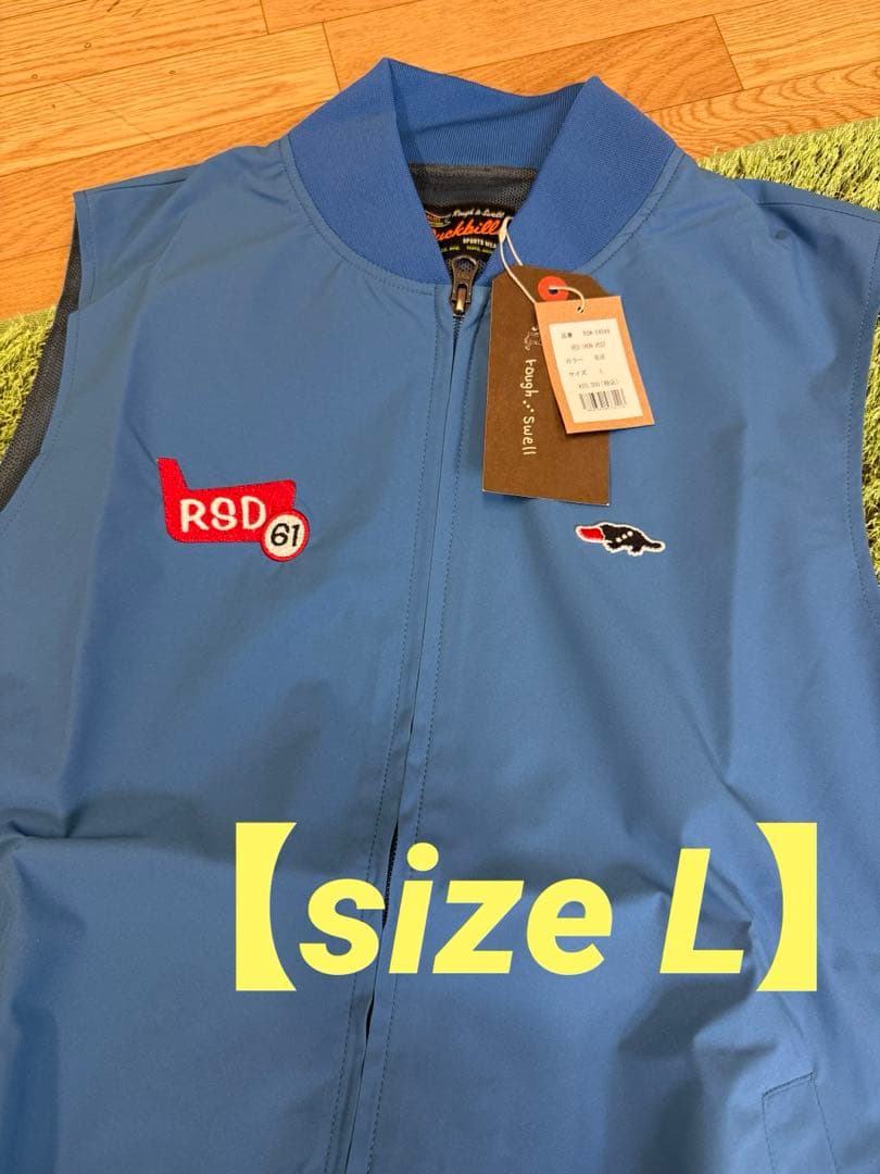 新品正規品【ROUGH&SWELL】SOLOTEX素材ストレッチ撥水ベスト