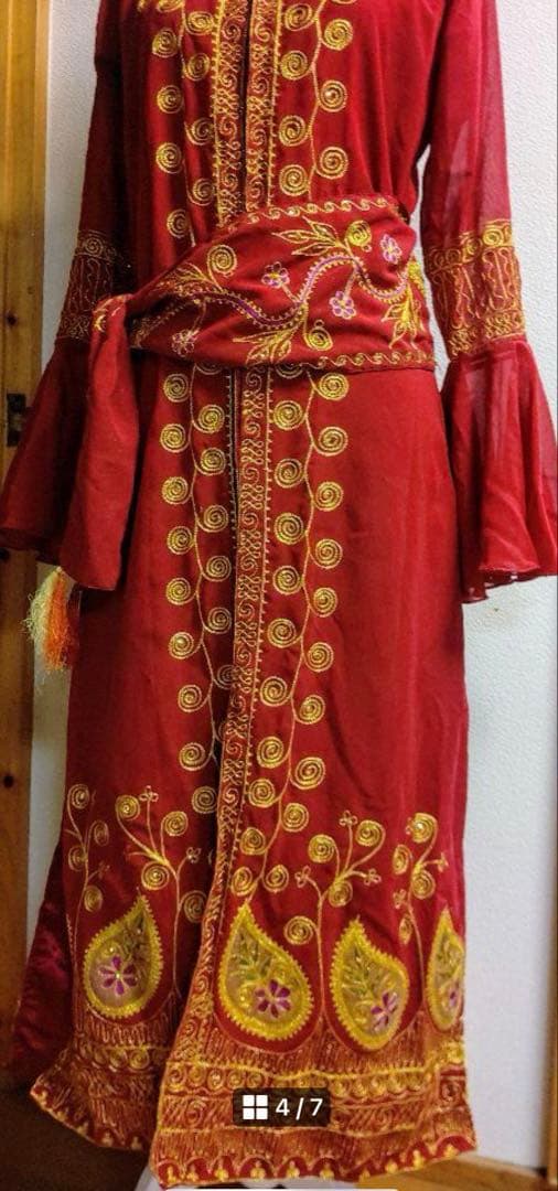 美品 ベリーダンス ガラベーヤ 豪華3点セット