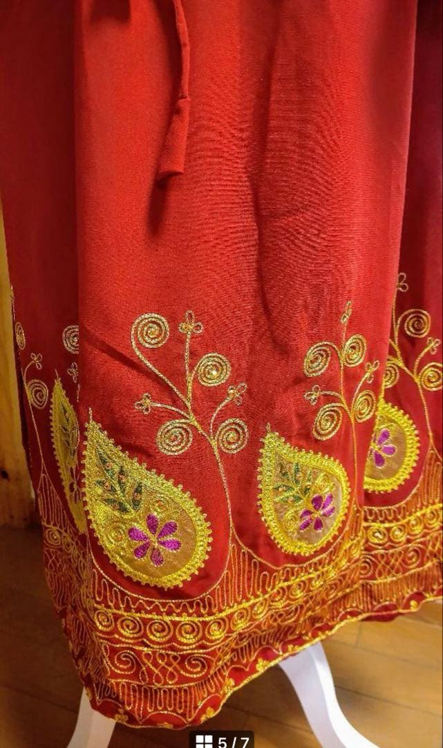 美品 ベリーダンス ガラベーヤ 豪華3点セット