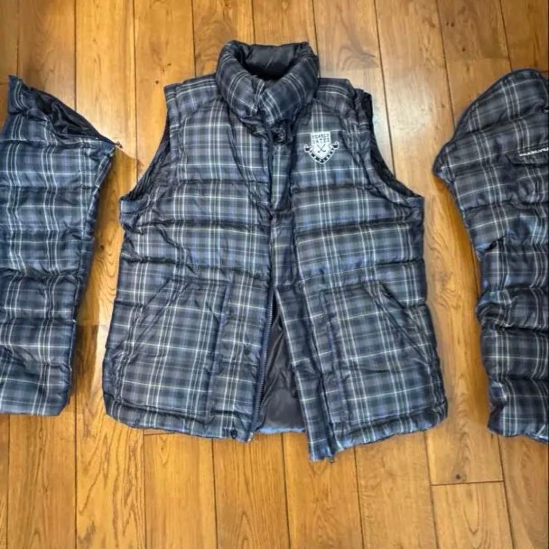 PEARLY GATES 2WAY ダウンジャケット　メンズ5