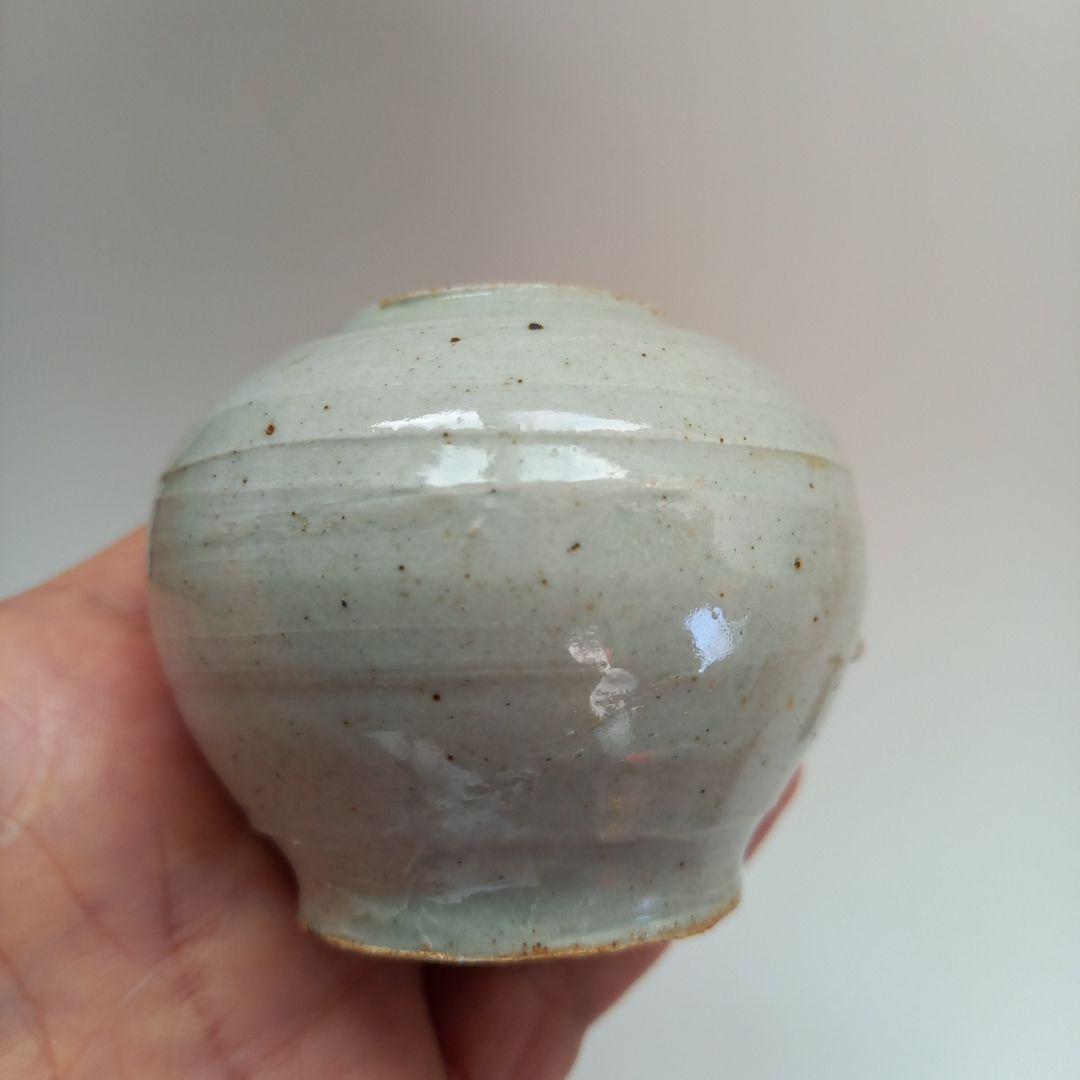 李朝　明器　小壺　古玩　骨董　古道具　アンティーク